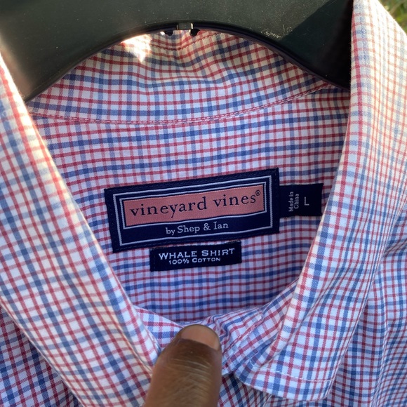 NW Vineyard Vines By Shep & Ian Dress shirt, Sz L - Picture 3 of 7